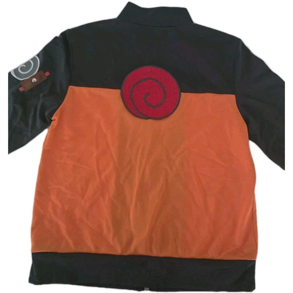 Naruto Shippuden Spirit Halloween Anime Costume Track Jacket Youth Medium - Picture 4 of 14
